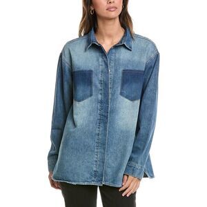 Triarchy Womens  Charlotte Oversized Denim Shirt